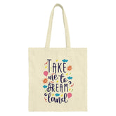Dreamland Tote Bag, Cute Travel Bag, Whimsical Design, Gift for Dreamers, Colorful Illustration, Shopping Bag, Reusable Bag, Book Bag - Tawshia